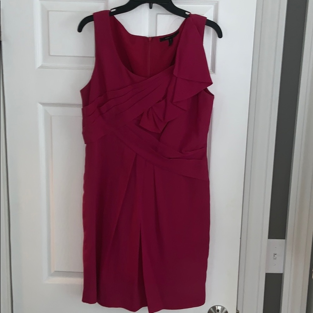 Nearly new BCBGMaxazria pink cocktail dress